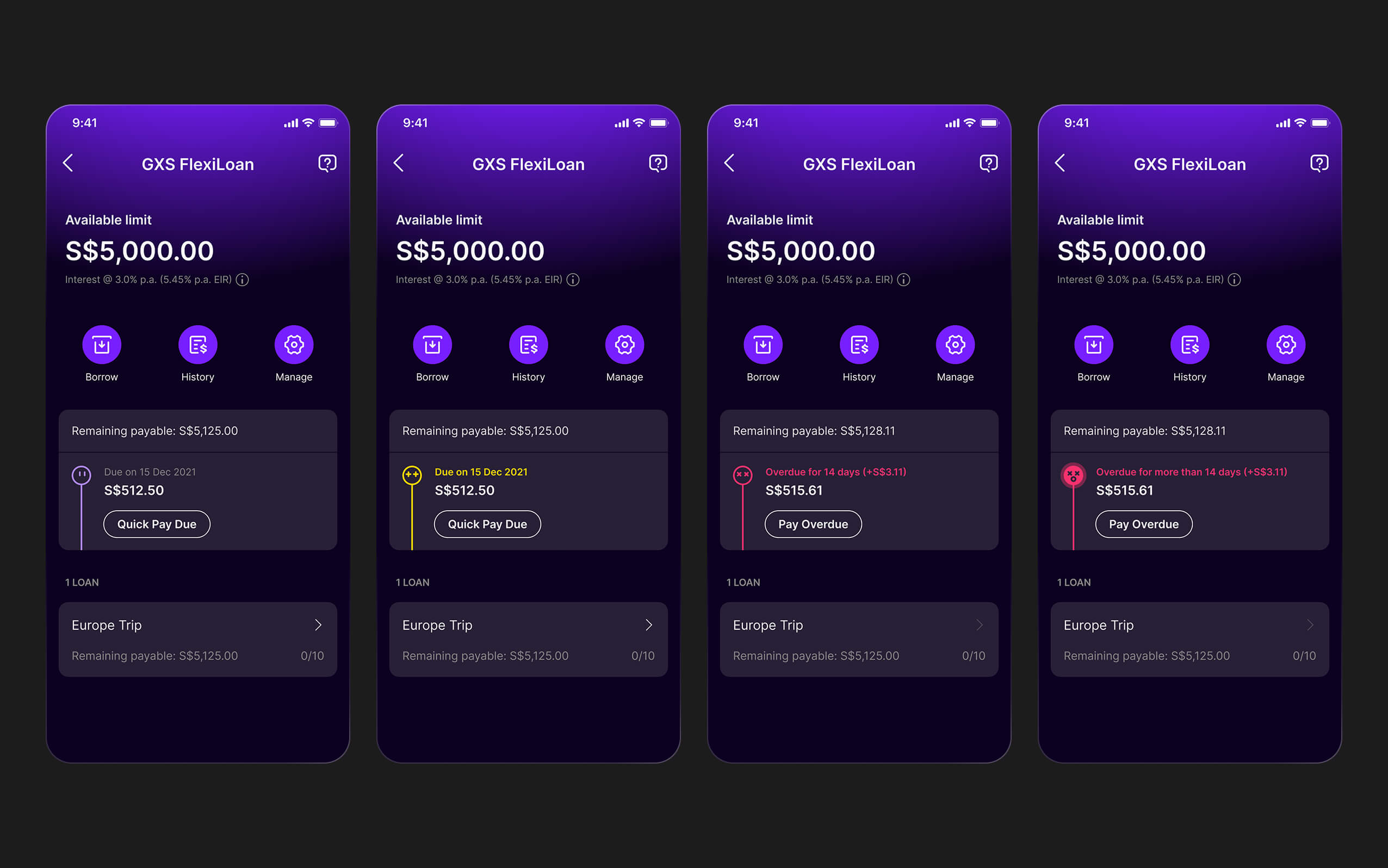 GXS FlexiLoan — slide 2